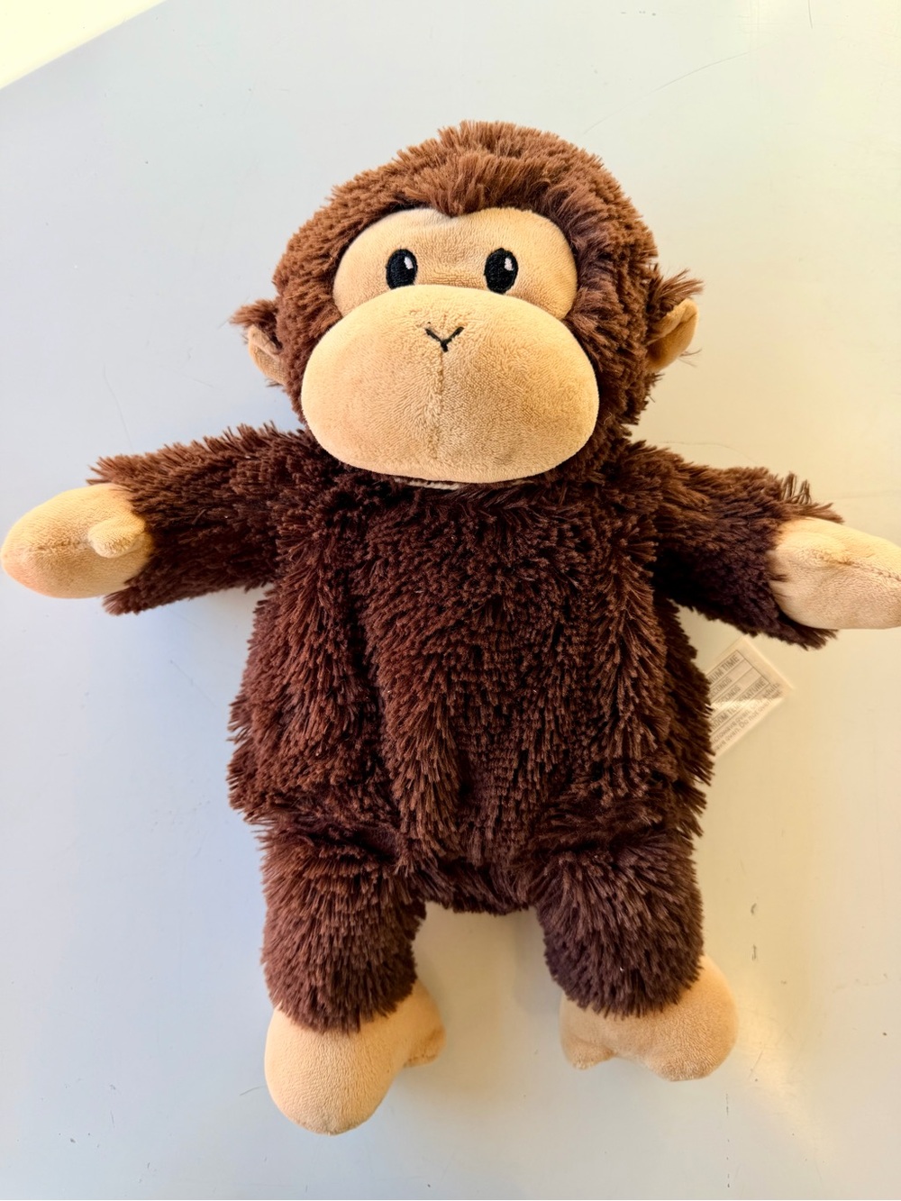 WARMIES Heatable Weighted Lavender Scented Snuggable Plush Monkey/Chimp Toy Doll